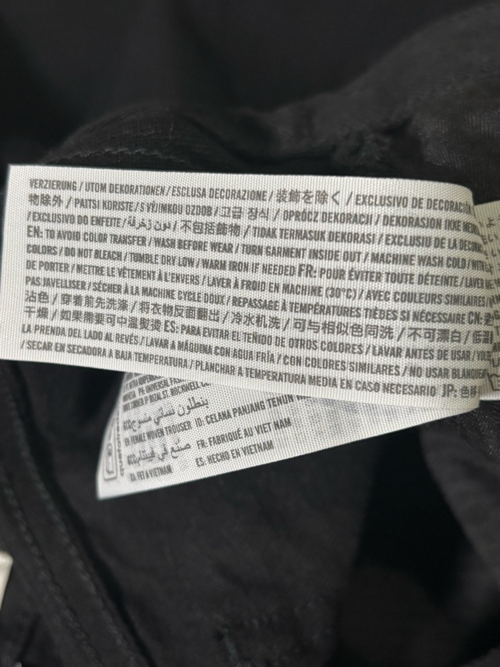 Abercrombie Fitch Curve Love Black Jeans High Rise Loose Stretch Casual 26 Long - Picture 12 of 16